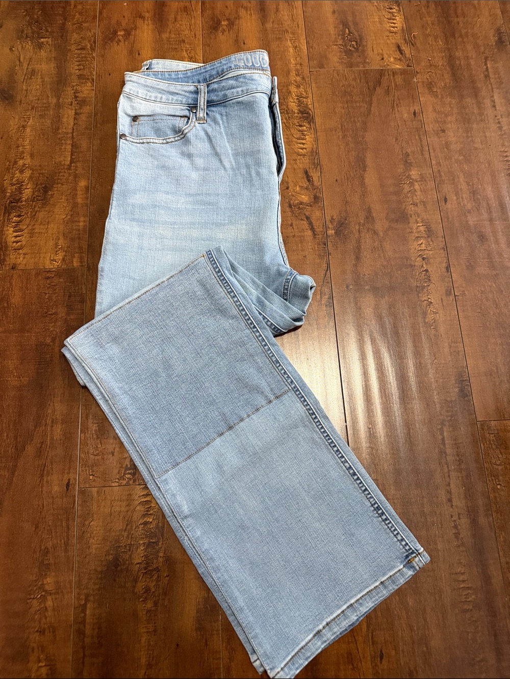 Matilda Jane Light Blue Straight Leg Women's Jeans
